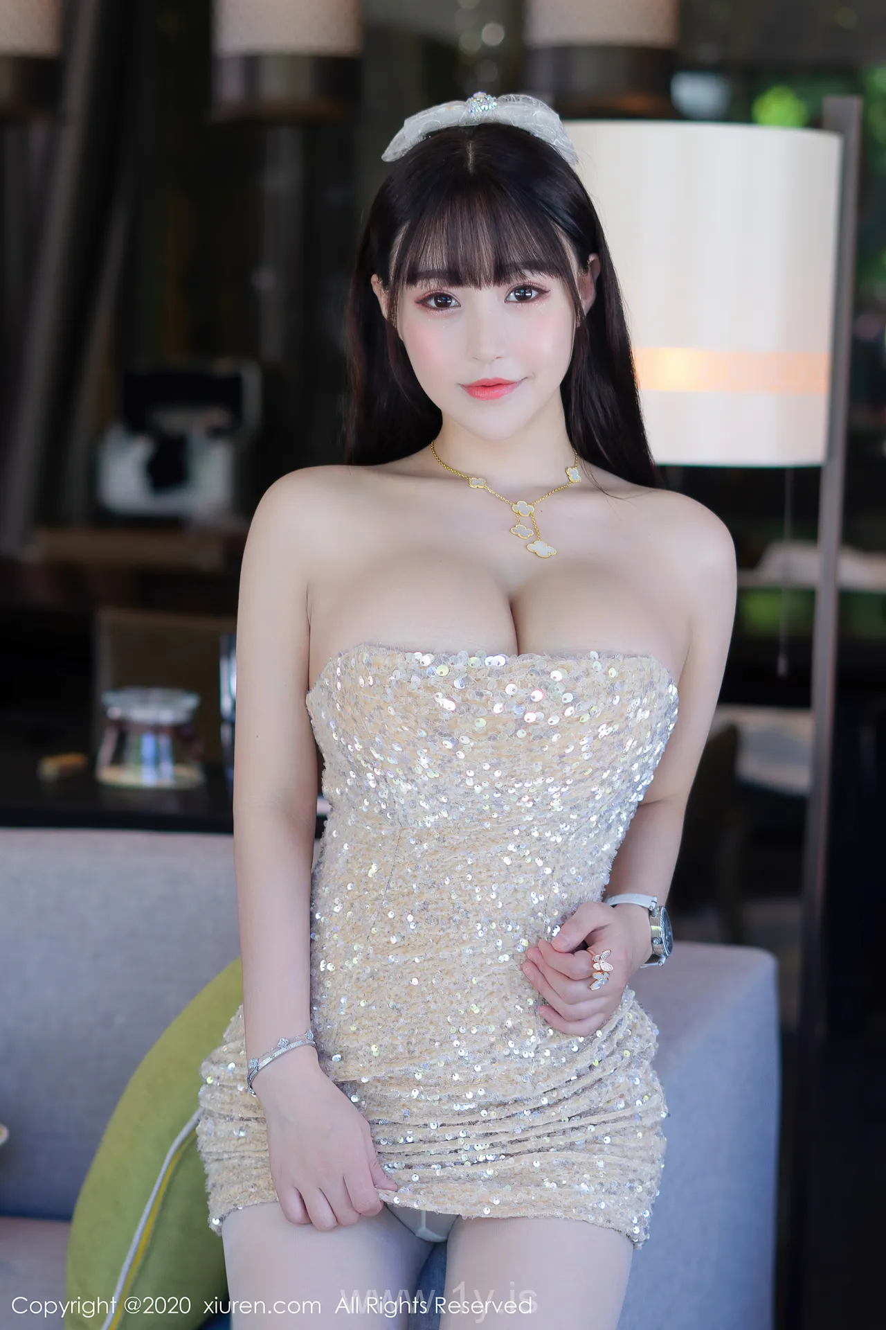 XIUREN(秀人网) NO.2342 Pretty & Cute Chinese Homebody Girl 朱可儿